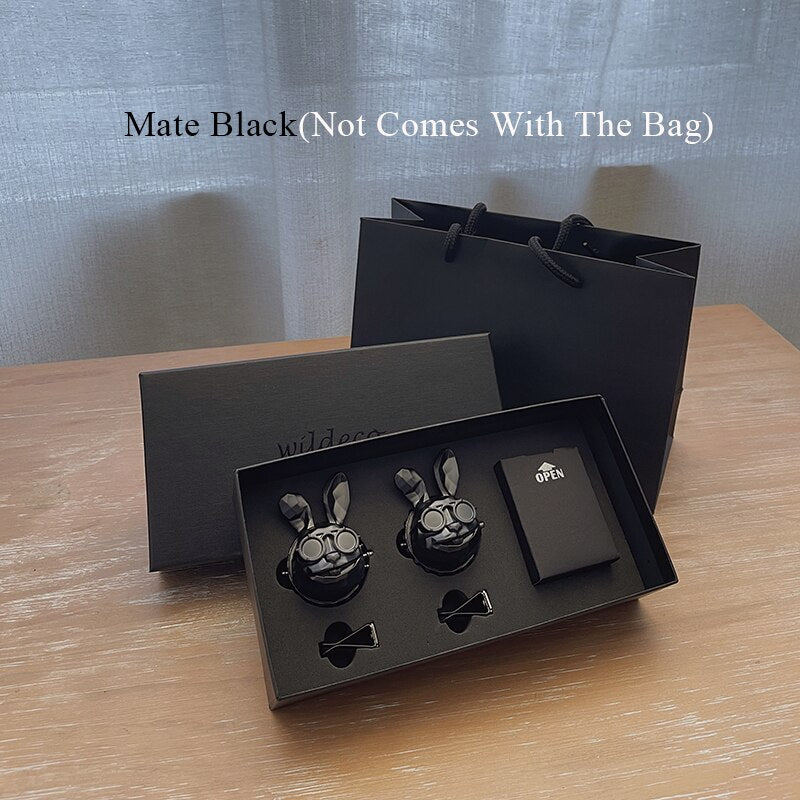Fresh'Car™ - Diffuseur de parfum Lapin design / Coffret de 2 pièces