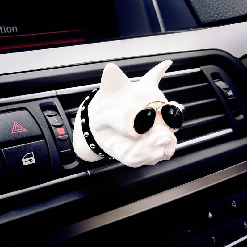 Fresh'Car™ - Diffuseur de parfum Bulldog design