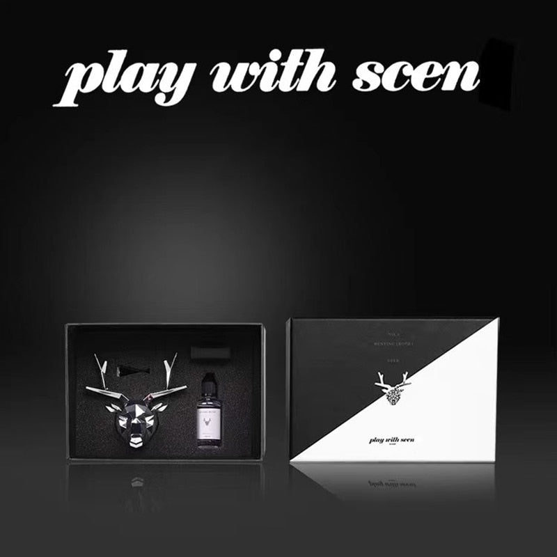 Fresh'Car™ - Diffuseur de parfum Cerf design