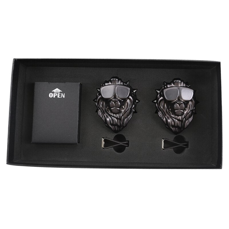 Fresh'Car™ - Diffuseur de parfum Lion coffret / 2 pièces