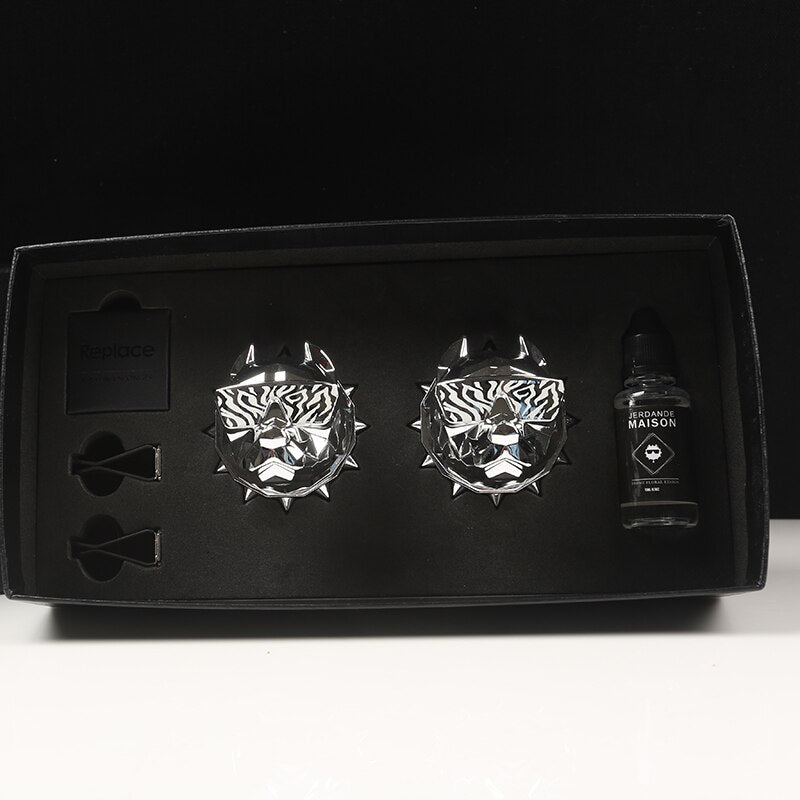 Fresh'Car™ - Diffuseur de parfum Pitbull design / coffret de 1 pièce ou 2 pièces