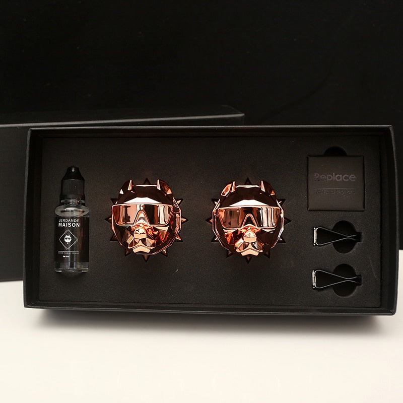 Fresh'Car™ - Diffuseur de parfum Pitbull design / coffret de 1 pièce ou 2 pièces