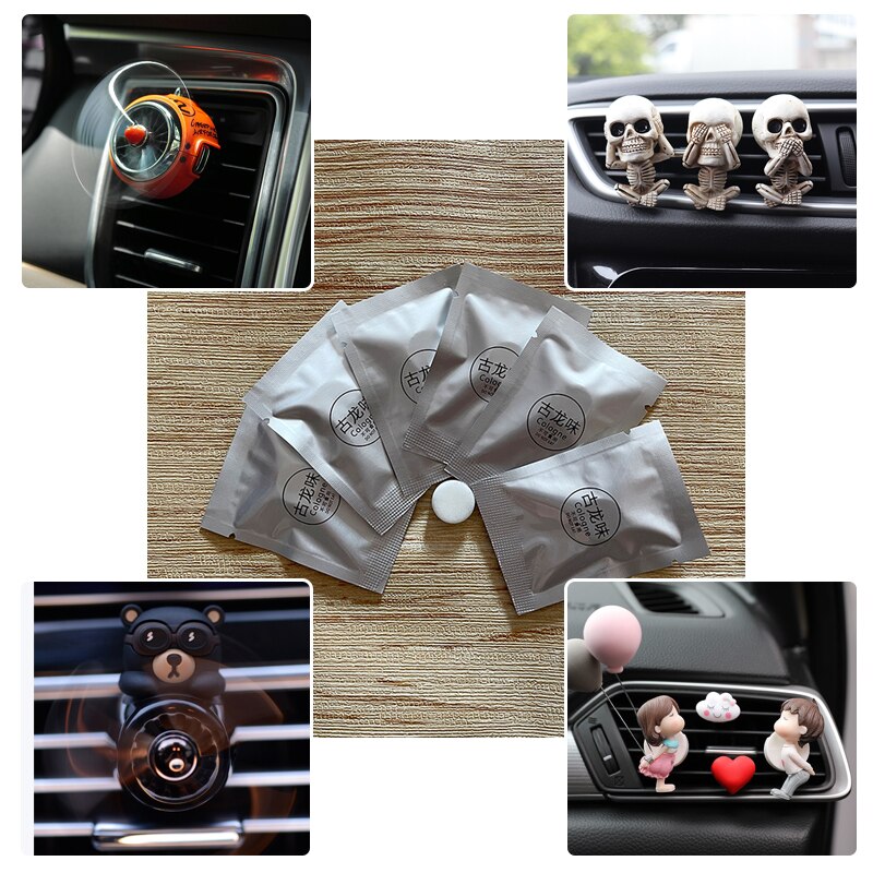 Fresh'Car™ - Recharges pastilles pour diffuseurs, dimensions 15 x 4,5mm
