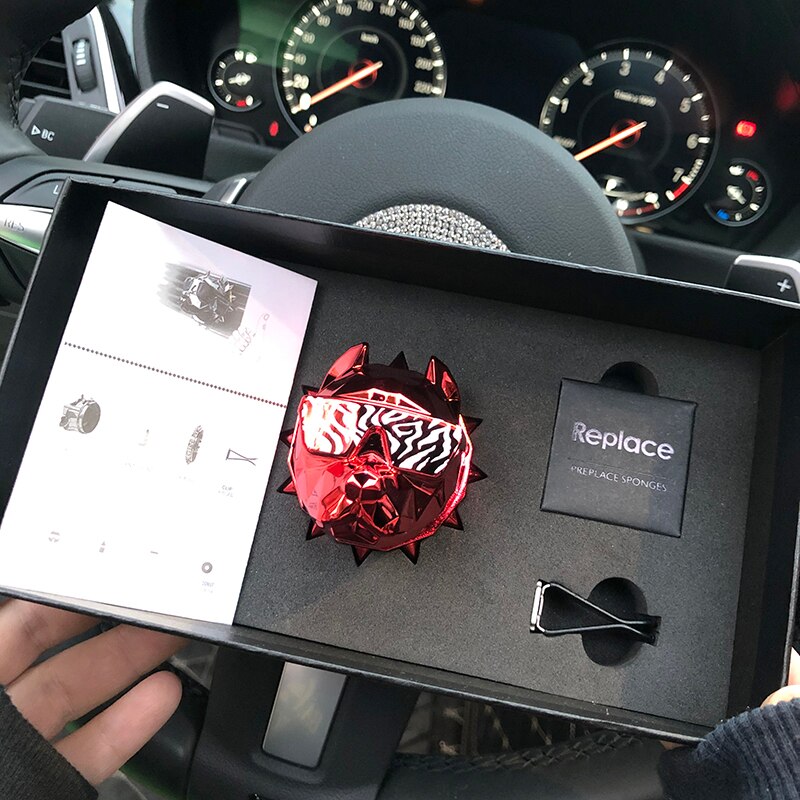 Fresh'Car™ - Diffuseur de parfum Pitbull design / coffret de 1 pièce ou 2 pièces