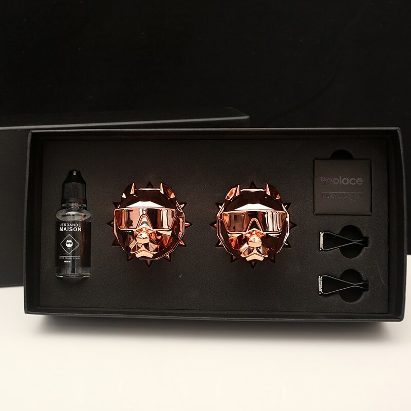 Fresh'Car™ - Diffuseur de parfum Pitbull design / coffret de 1 pièce ou 2 pièces