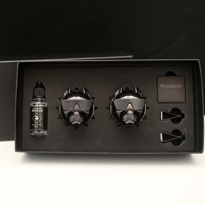 Fresh'Car™ - Diffuseur de parfum Pitbull design / coffret de 1 pièce ou 2 pièces