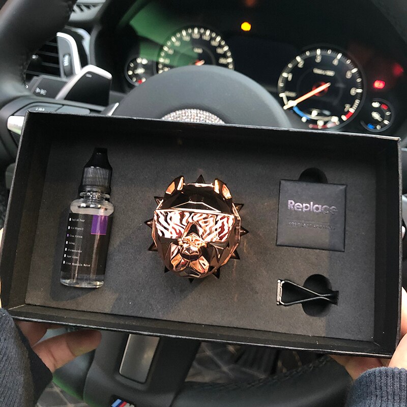 Fresh'Car™ - Diffuseur de parfum Pitbull design / coffret de 1 pièce ou 2 pièces