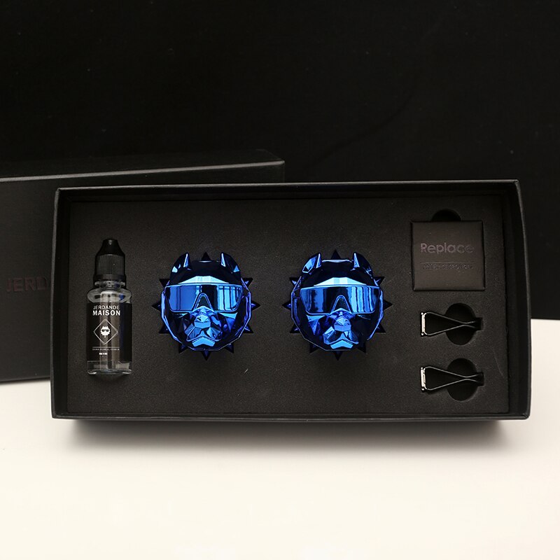 Fresh'Car™ - Diffuseur de parfum Pitbull design / coffret de 1 pièce ou 2 pièces