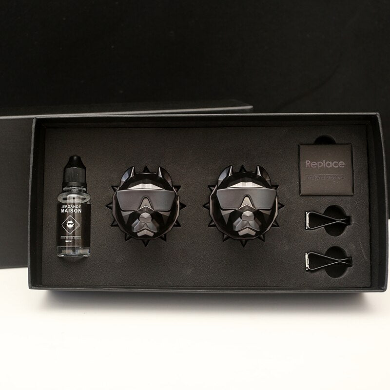 Fresh'Car™ - Diffuseur de parfum Pitbull design / coffret de 1 pièce ou 2 pièces