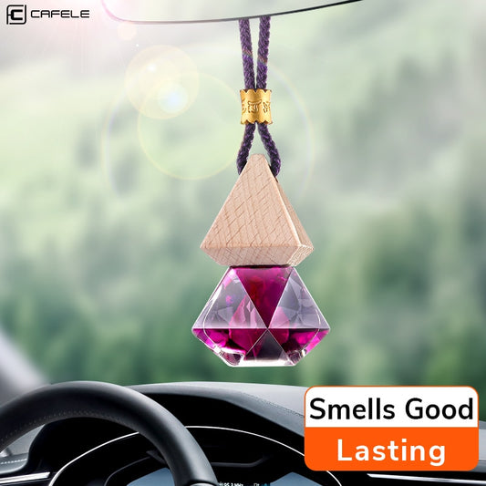 Fresh'Car™ - Diffuseur pendentif bouteille verre