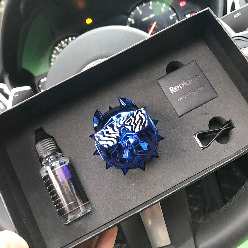 Fresh'Car™ - Diffuseur de parfum Pitbull design / coffret de 1 pièce ou 2 pièces